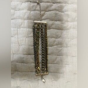 Jenny bird mixed metal bracelet